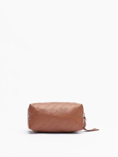 Urban Classics / tas Imitation Leather Cosmetic Pouch in bruin