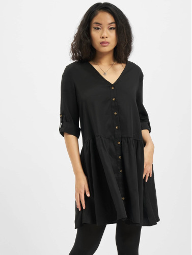 Urban Classics / jurk Ladies Babydoll in zwart