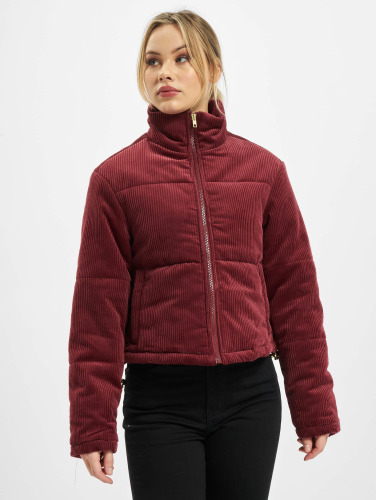 Urban Classics / Gewatteerde jassen Ladies Corduroy in rood