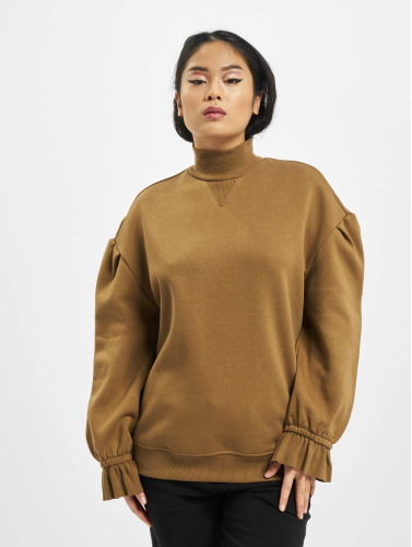 Urban Classics Sweater/trui -XS- Turtleneck Bruin