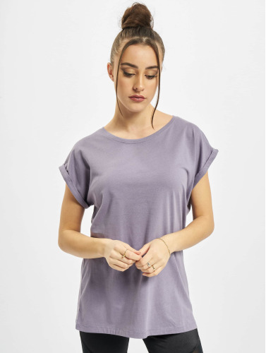 Urban Classics / t-shirt Ladies Extended Shoulder in paars