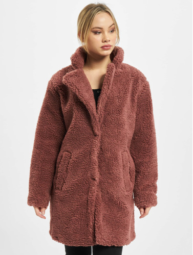 Urban Classics / Parka Ladies Oversized Sherpa in rood