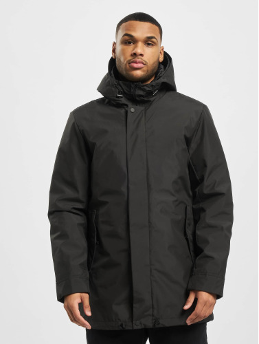 Urban Classics / winterjas Hooded Long in zwart