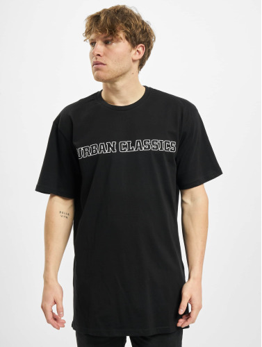 Urban Classics / t-shirt Big Logo Oversized Tee in zwart