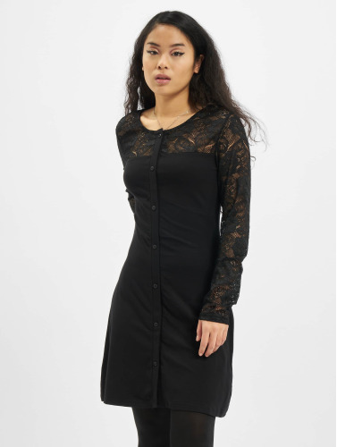 Urban Classics / jurk Ladies Lace Block in zwart