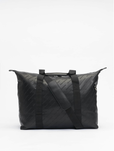 Urban Classics / tas Imitation Leather Weekender in zwart