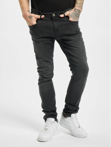 Urban Classics / Slim Fit Jeans Slim Fit Zip in zwart