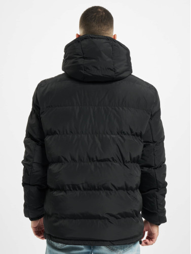 Urban Classics / Gewatteerde jassen Reversible Hooded in zwart