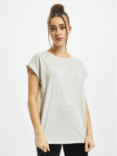 Urban Classics / t-shirt Ladies Extended Shoulder in grijs