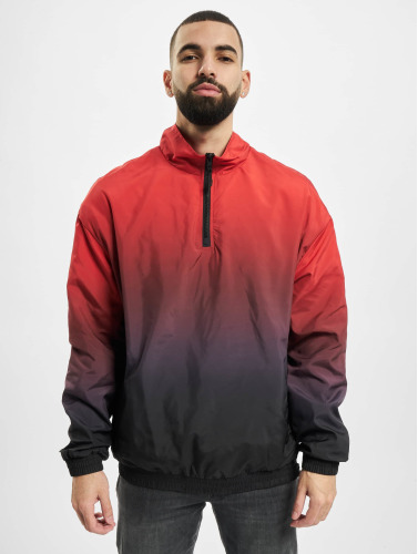 Urban Classics / Zomerjas Gradient Pull Over in zwart