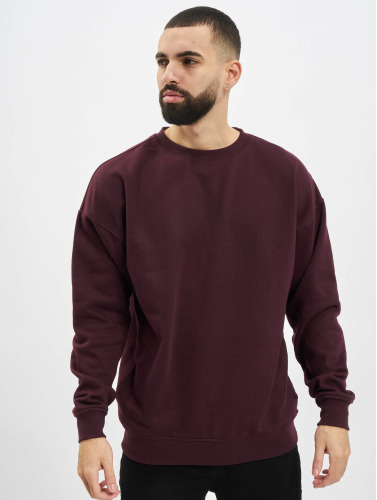 Urban Classics Crewneck sweater/trui -L- Sweat Bordeaux rood