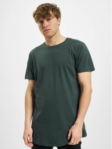 Urban Classics Heren Tshirt -L- Shaped Long Groen
