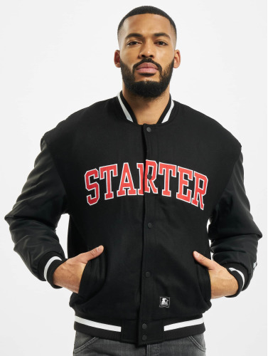 Starter College jacket -2XL- Starter Team Zwart