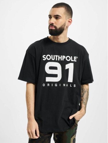 Southpole / t-shirt 91 in zwart