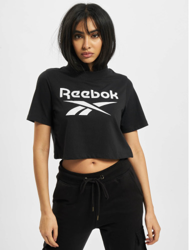 Reebok / t-shirt Identity Crop in zwart