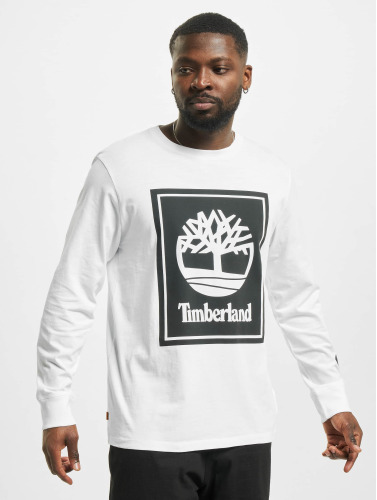 Timberland / Longsleeve Stack Logo in wit