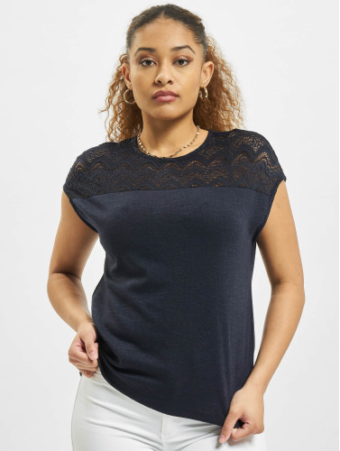 Only / top onlElvira Mix Lace in blauw