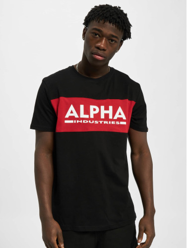Alpha Industries / t-shirt Alpha Inlay in zwart