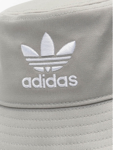 adidas Adicolor Trefoil Bucket Hat GN4905, Unisex, Grijs, Muts, maat: OSFW