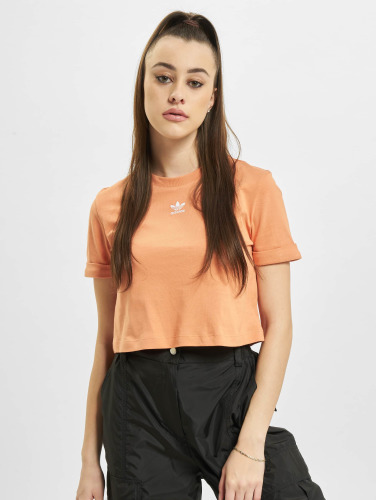 adidas Originals / t-shirt Crop in oranje