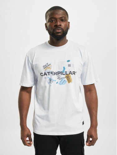 Caterpillar / t-shirt Power in wit