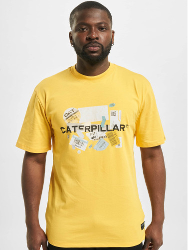 Caterpillar / t-shirt Power in geel