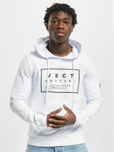 VSCT Clubwear / Hoody Hooded Logo Couture in wit