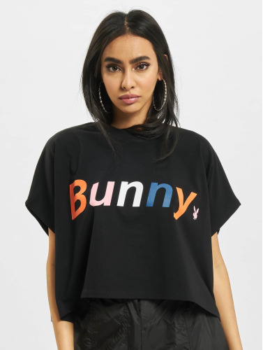 Playboy x DEF / t-shirt Bunny in zwart