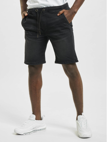 Denim Project / shorts Sweat Denim in zwart