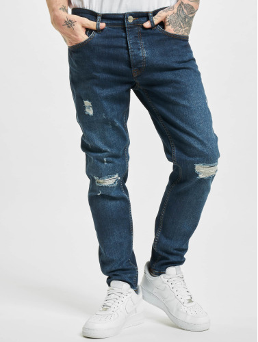 2Y Premium / Slim Fit Jeans Memphis in blauw