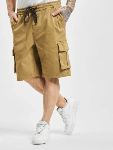 Urban Classics Cargo Korte broek -5XL- Drawstring Cargo Beige