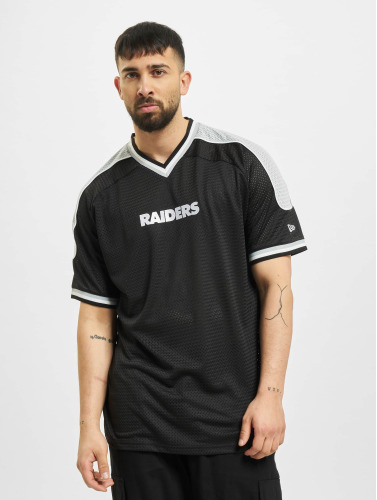 New Era / t-shirt NFL Las Vegas Raiders Contrast Panel Oversized in zwart