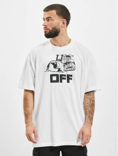 Off-White / t-shirt Caterpilla in wit