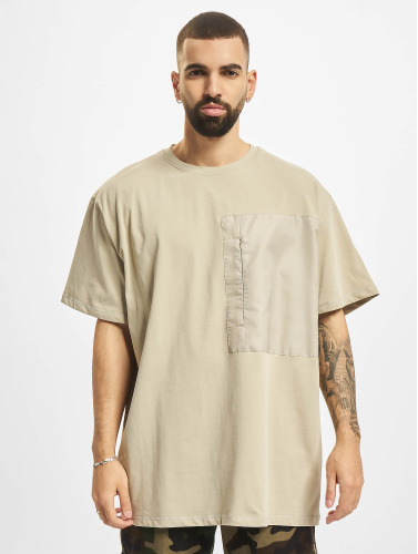 DEF / t-shirt Basic Pocket in beige