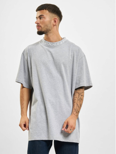 DEF / t-shirt Basic Rib in grijs