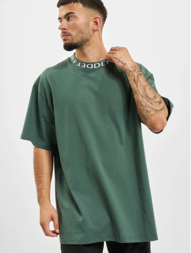 DEF / t-shirt Basic Rib in groen