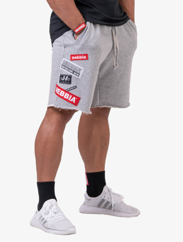 Nebbia / shorts Logo in grijs