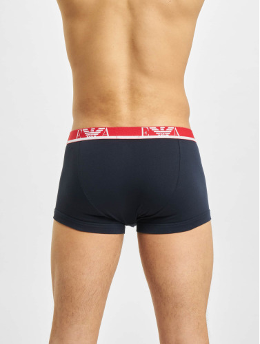 Emporio Armani / boxershorts 2 Pack Red/Blue Marine in rood