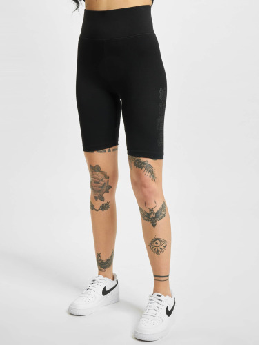 Urban Classics / shorts High Waist Branded Cycle in zwart