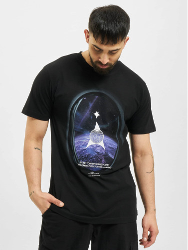 Mister Tee / t-shirt Alien Planet in zwart