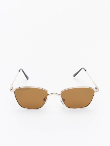 Urban Classics / Zonnebril Sunglasses Kalymnos With Chain in goud