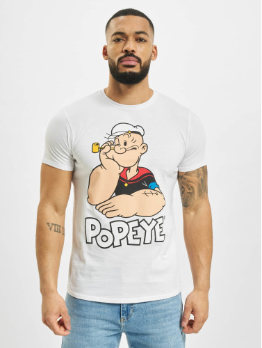 Merchcode / t-shirt Popeye Logo And Pose in wit