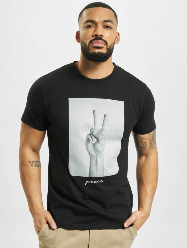 Mister Tee / t-shirt Peace Sign in zwart
