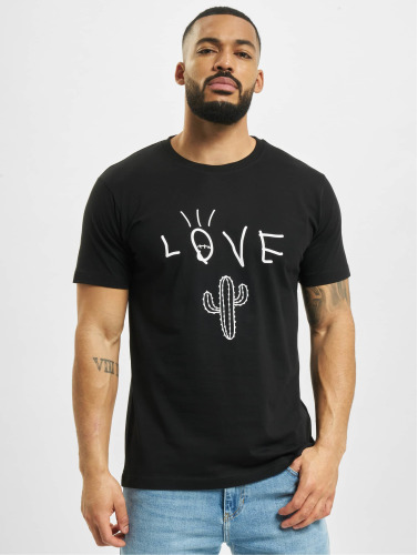 Mister Tee / t-shirt Love Cactus in zwart