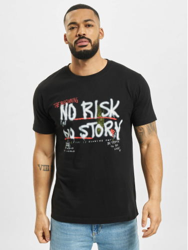 Mister Tee / t-shirt No Risk No Story in zwart