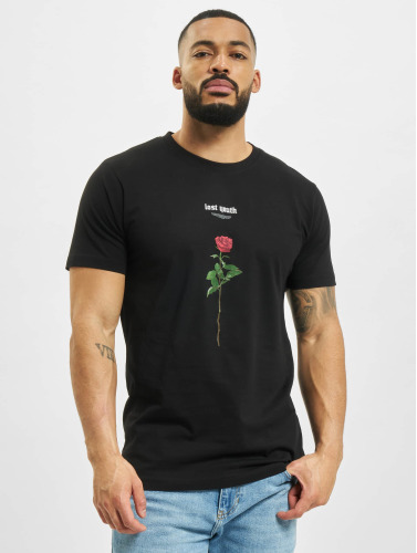 Mister Tee / t-shirt Lost Youth Rose in zwart