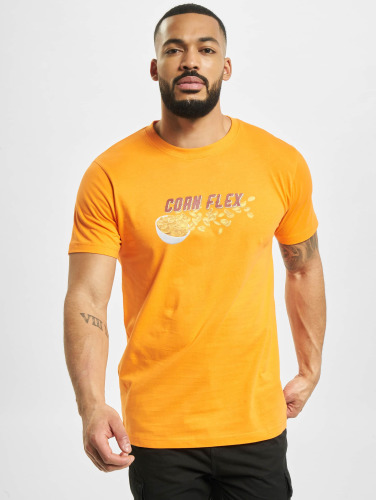 Mister Tee / t-shirt Corn Flex in oranje