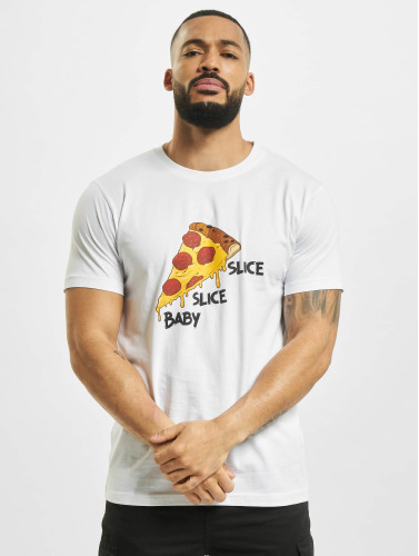 Mister Tee / t-shirt Slice Slice Baby in wit