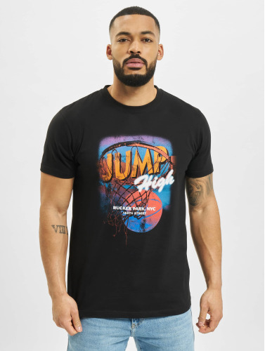 Mister Tee / t-shirt Jump High in zwart
