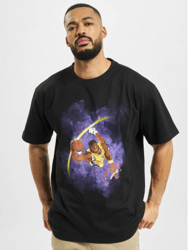 Mister Tee Upscale / t-shirt Basketball Clouds 2.0 Oversize in zwart